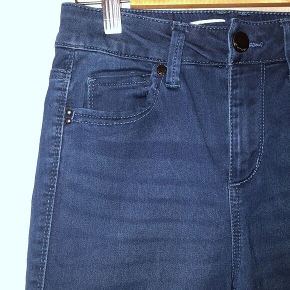 Seven7 Size 4 High Rise Skinny Dark Wash Jeans - Picture 7 of 16